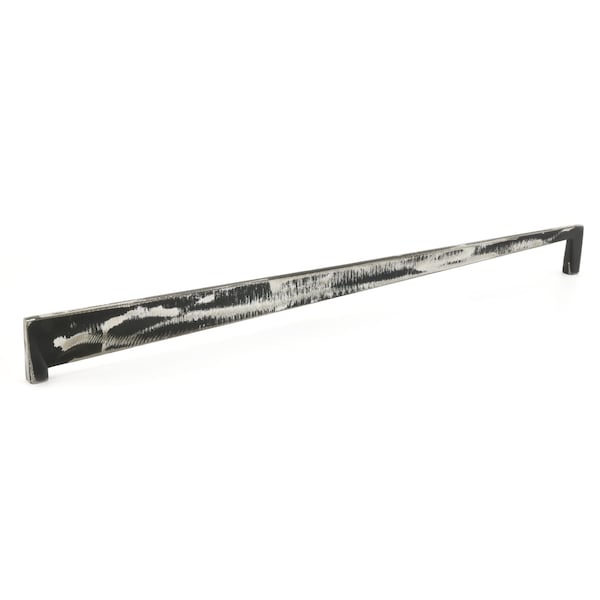 Richelieu 12 5/8 in (320 mm) Center-to-Center Brushed Industrial Black Contemporary Cabinet Pull - 681132094