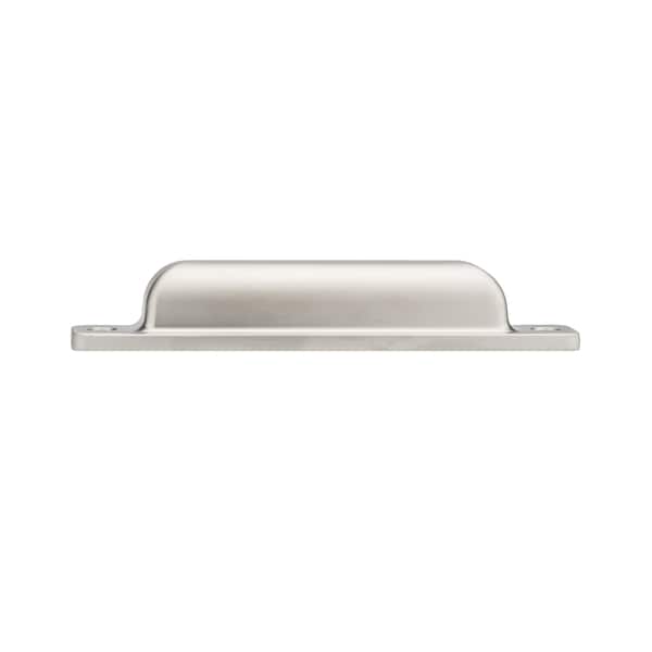 Richelieu 3 3/4 in (96 mm) Center-to-Center Satin Nickel Contemporary Cabinet Pull - BP61675296185