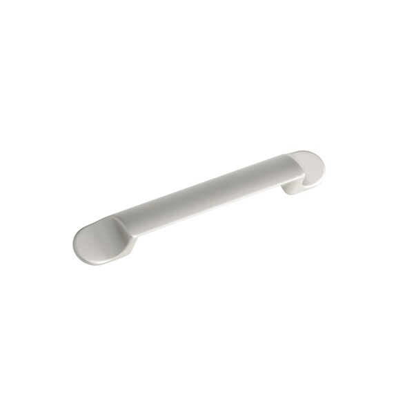 Richelieu 3 3/4 in (96 mm) Center-to-Center Satin Nickel Contemporary Cabinet Pull - BP61675296185
