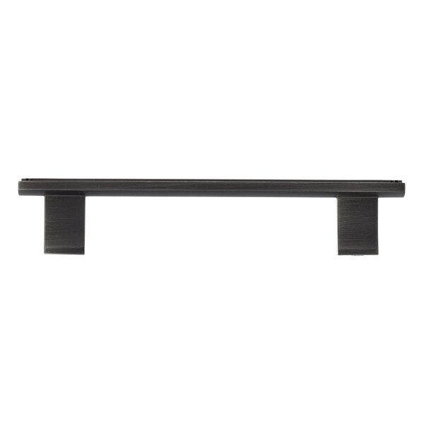 Richelieu 5 1/16 in (128 mm) Center-to-Center Antique Nickel Traditional Drawer Pull - BP780128143