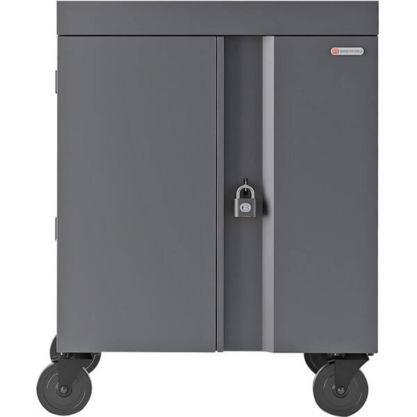 Bretford Cube Charge Cart 36 Ac, Mustard - TVC36PAC-MUS