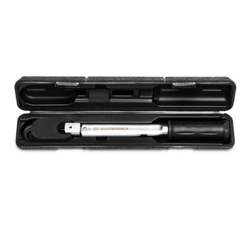 GEARWRENCH 9 mm x 12 mm Preset Interchangeable Head Torque Wrench (20-100 Nm) - 89463