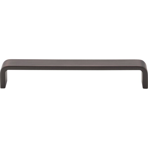 Elements By Hardware Resources 160 mm Center-to-Center Brushed Oil Rubbed Bronze Square Asher Cabinet Pull - 193-160DBAC