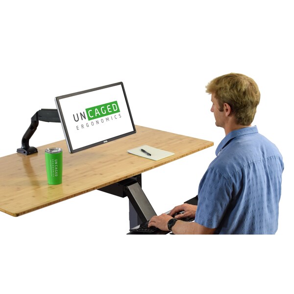 Uncaged Ergonomics DUAL MONITOR ARM - MM2-B