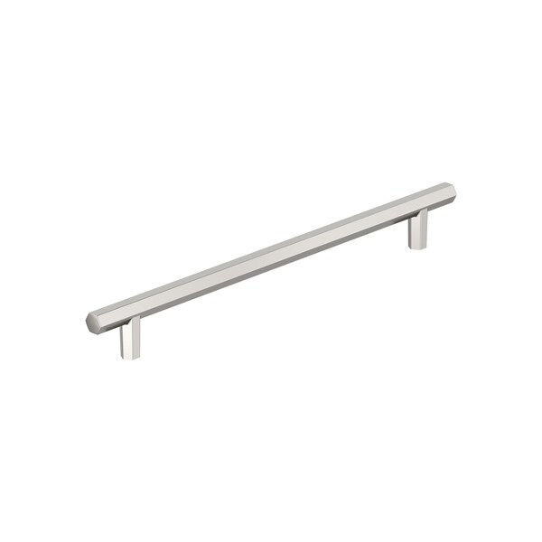 Amerock Caliber 8-13/16 inch 224mm Center-to-Center Polished Nickel Cabinet Pull - BP36959PN