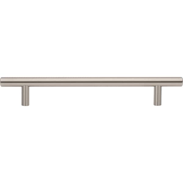 Designperfect 6-5/16'' Center-to-Center Cabinet Bar Pull, Brushed Satin Nickel, 10PK - DPA10T205SNB