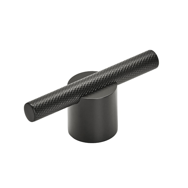 Amerock Transcendent 5/8 in 16 mm Center-to-Center Matte Black Cabinet Pull - BP741416MBMB