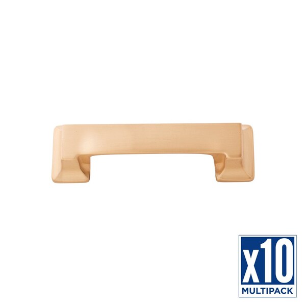 Hickory Hardware Cup Pull 3 Inch & 3-3/4 Inch (96mm) Center to Center, 10PK - P3013-BGB-10B