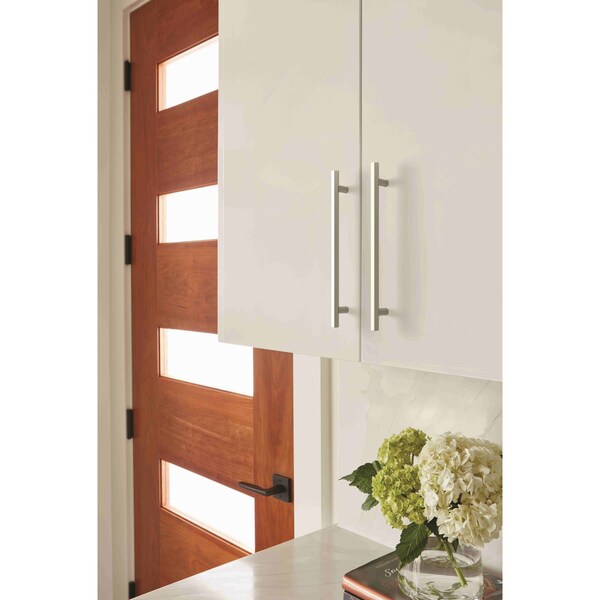 Amerock Caliber 7-9/16 in 192 mm Center-to-Center Satin Nickel Cabinet Pull - BP36876G10