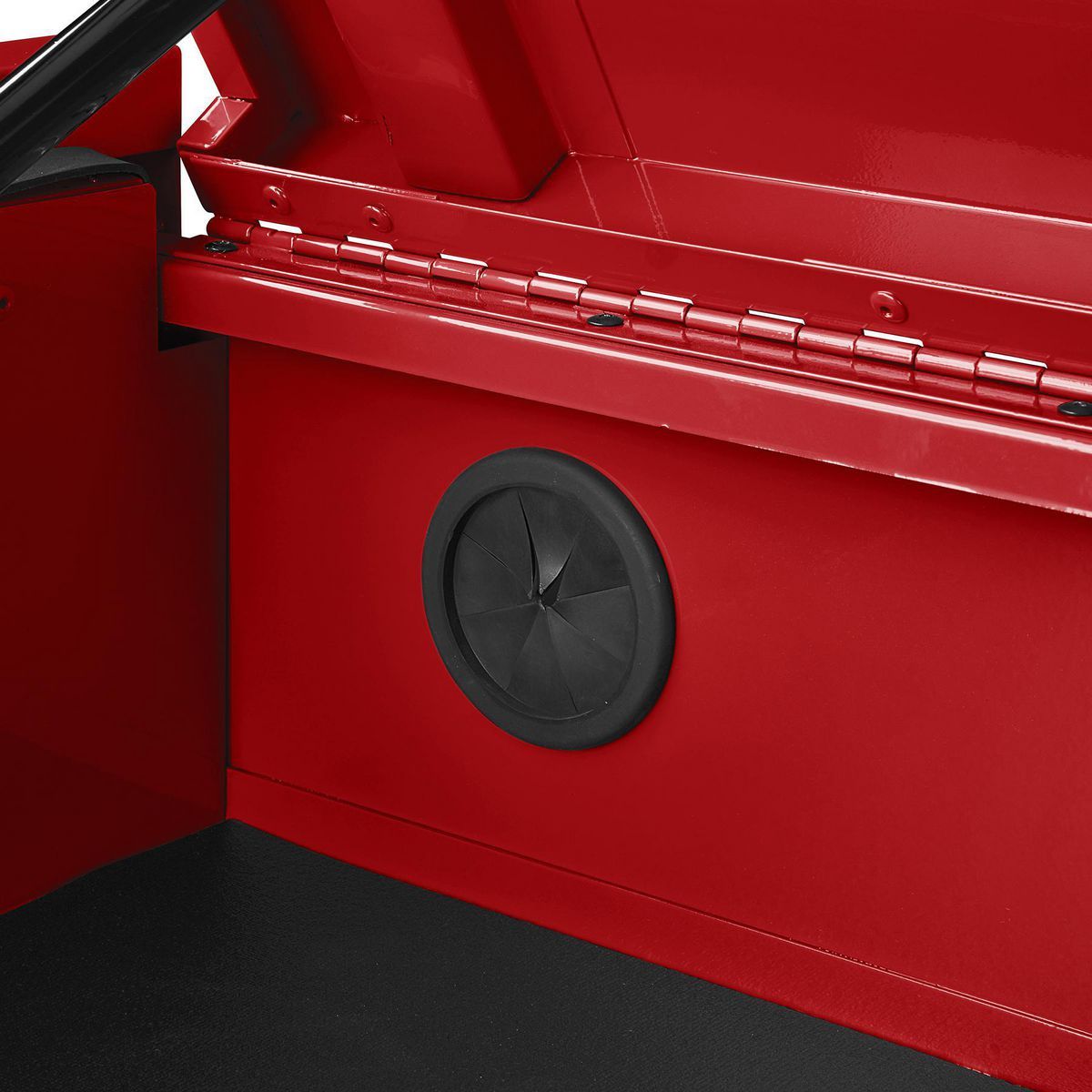 General de Estados Unidos 72 pulgadas x 22 pulgadas. Gabinete superior de triple banco, Serie 3, Rojo - 58708