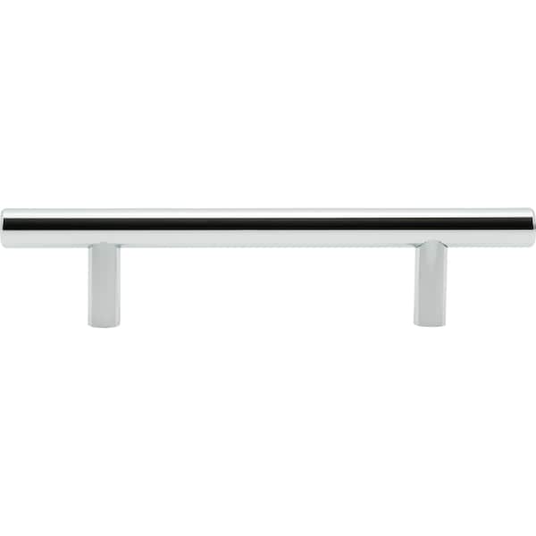 Designperfect 3-3/4'' Center-to-Center Bar Pull, Polished Chrome - DPA-T203PC