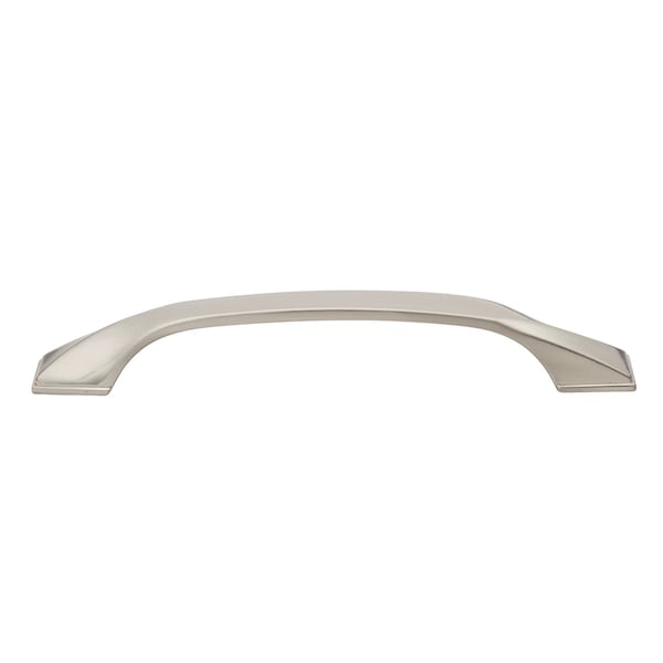 Gliderite Hardware 5-1/16 in. Center to Center Solid Twisted Bar Pull Satin Nickel, 5PK - 4841-128-SN-5