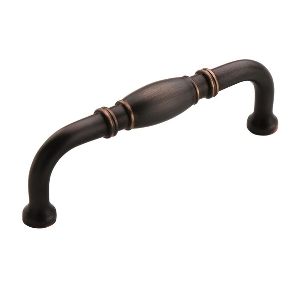Amerock Granby 3-3/4 in 96 mm Center-to-Center Oil-Rubbed Bronze Cabinet Pull - BP55243ORB