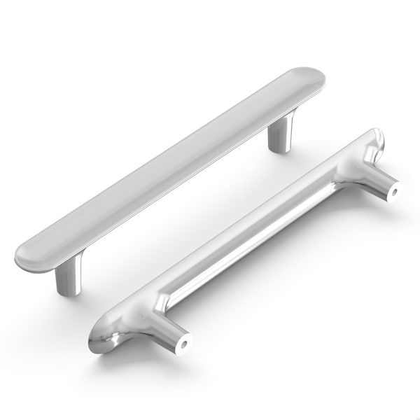 Hickory Hardware Maven Collection Pull 5-1/16 Inch 128mm Center to Center Chrome Finish - H078780CH