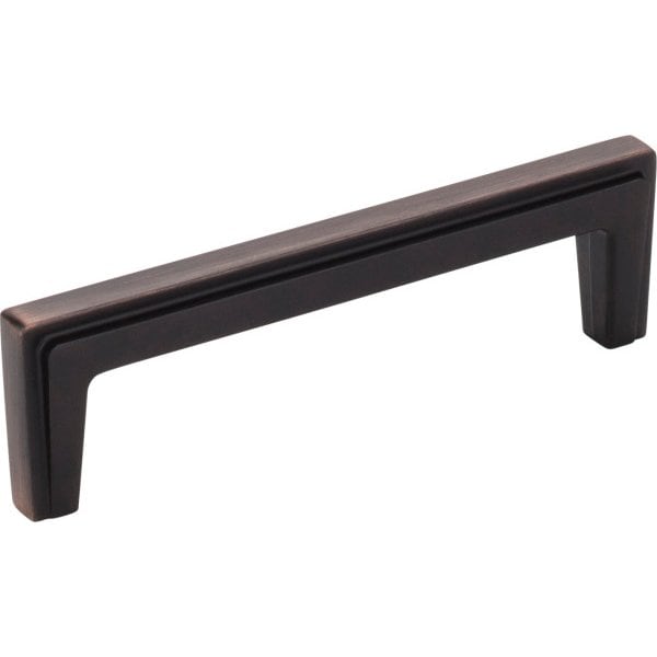 Jeffrey Alexander 96 mm Center-to-Center Brushed Oil Rubbed Bronze Lexa Cabinet Pull - 259-96DBAC