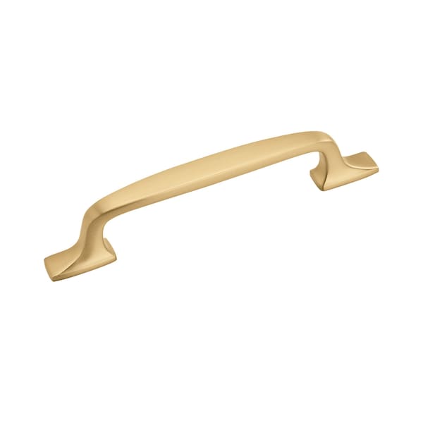 Amerock Highland Ridge 5-1/16 in 128 mm Center-to-Center Champagne Bronze Cabinet Pull - BP55319CZ