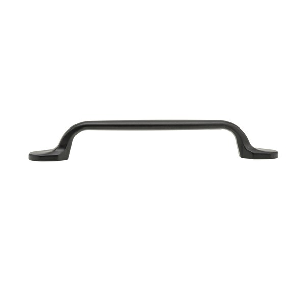 Richelieu 5 1/16 in (128 mm) Center-to-Center Matte Black Traditional Drawer Pull - BP23775128900