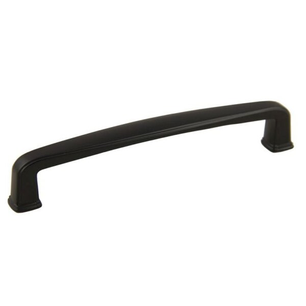 Crown 5-1/2" Cabinet Pull with 5" Center to Center Matte Black Finish - CHP82092BK