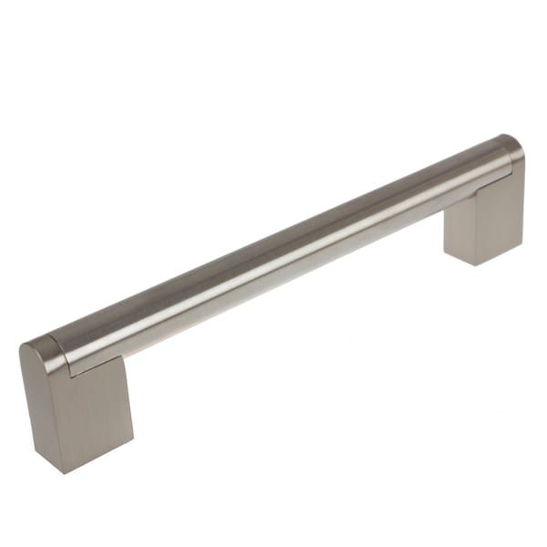 Gliderite Hardware 6-1/4 in. Center to Center Stainless Steel Bar Pull - 52003-160-SN - 52003-160-SN-1