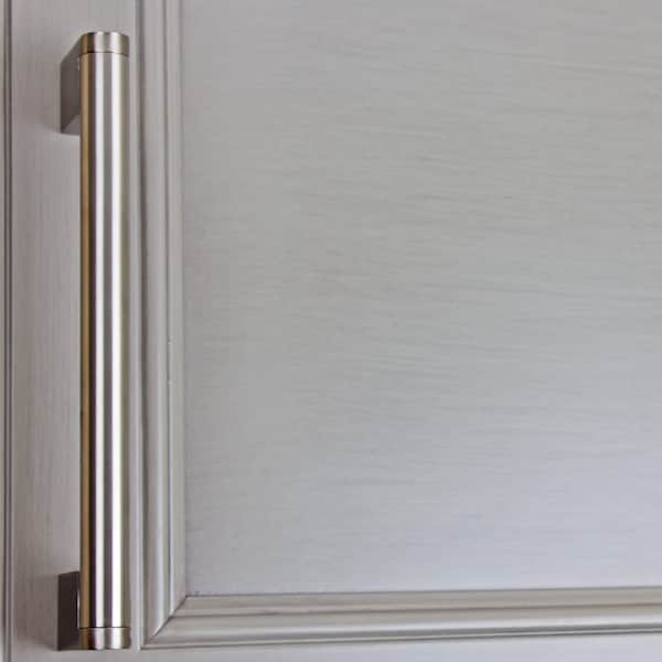 Gliderite Hardware 6-1/4 in. Center to Center Stainless Steel Bar Pull - 52003-160-SN - 52003-160-SN-1