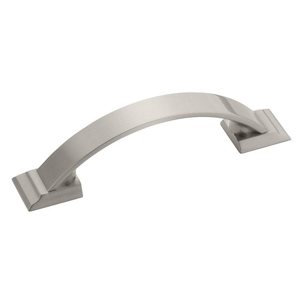 Amerock Candler 3 in 76 mm Center-to-Center Satin Nickel Cabinet Pull, 10PK - 10PK29349G10