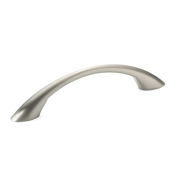 Richelieu 3 3/4 in (96 mm) Center-to-Center Brushed Nickel Contemporary Cabinet Pull - BP65017195