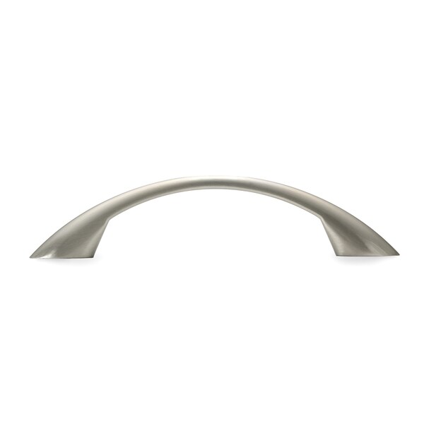 Richelieu 3 3/4 in (96 mm) Center-to-Center Brushed Nickel Contemporary Cabinet Pull - BP65017195