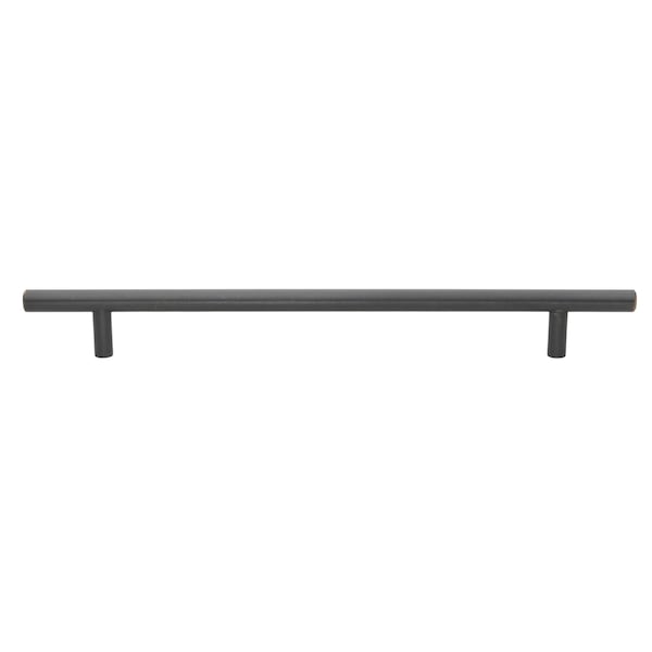 Gliderite Hardware 9 in. Center to Center Oil Rubbed Bronze Solid Steel Bar Pull - 5012-228-ORB - 5012-228-ORB-1