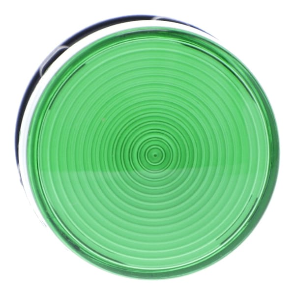 Schneider Electric Luz piloto monolítica, Harmony XB7, plástico, verde, 22mm, LED integrado, 110...120V CA - XB7EV03GP