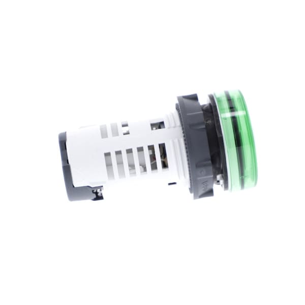 Schneider Electric Luz piloto monolítica, Harmony XB7, plástico, verde, 22mm, LED integrado, 110...120V CA - XB7EV03GP