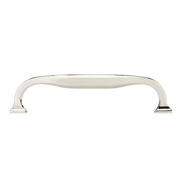 Richelieu 8 in (203 mm) Center-to-Center Polished Nickel Transitional Cabinet Pull - 392108180