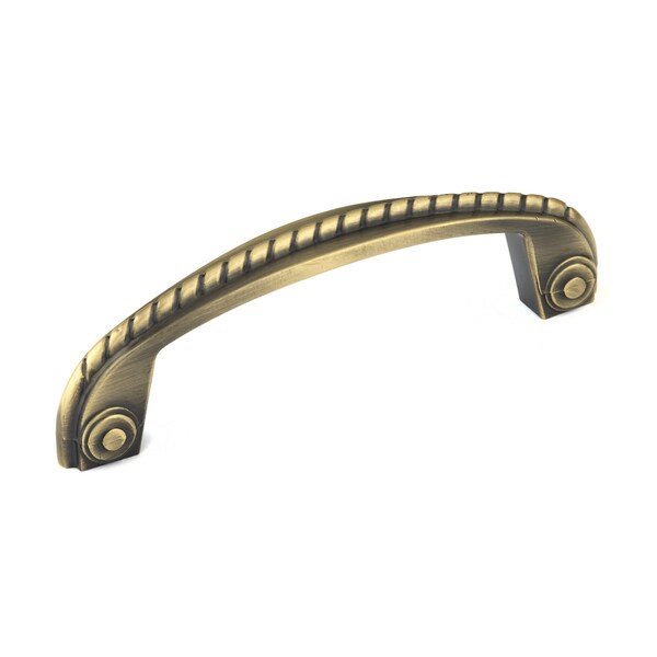 Richelieu 3-3/4 in. (96 mm) Center-to-Center Antique English Traditional Drawer Pull - BP82261AE