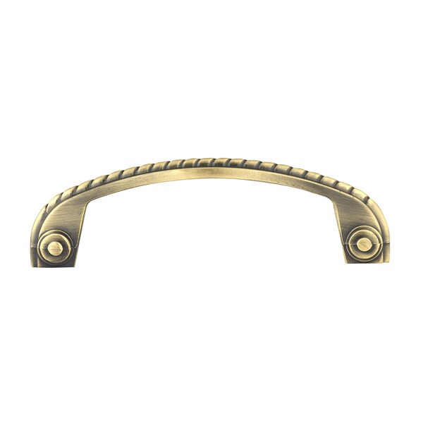 Richelieu 3-3/4 in. (96 mm) Center-to-Center Antique English Traditional Drawer Pull - BP82261AE