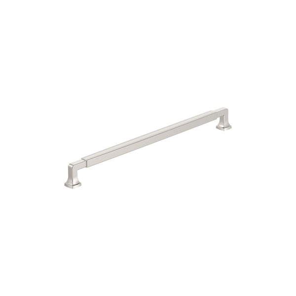 Amerock Stature 12-5/8 inch 320mm Center-to-Center Polished Nickel Cabinet Pull - BP37401PN