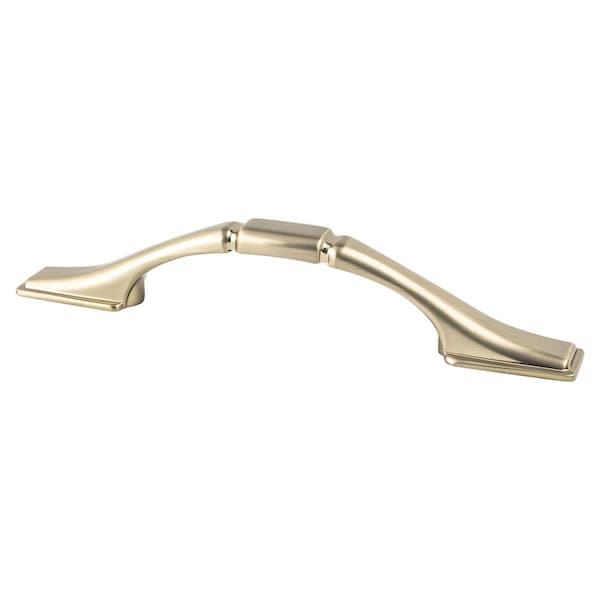 Berenson 3 in. Traditional Advantage One CC Champagne Squared End Pull - 9199-10CZ-P
