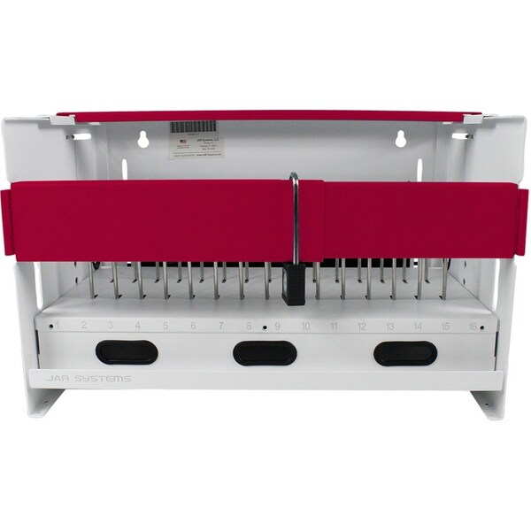 Jar Systems Essential 16 Charging Station - Wall Or Desk Mount For Use w/ - CS-1610-RD