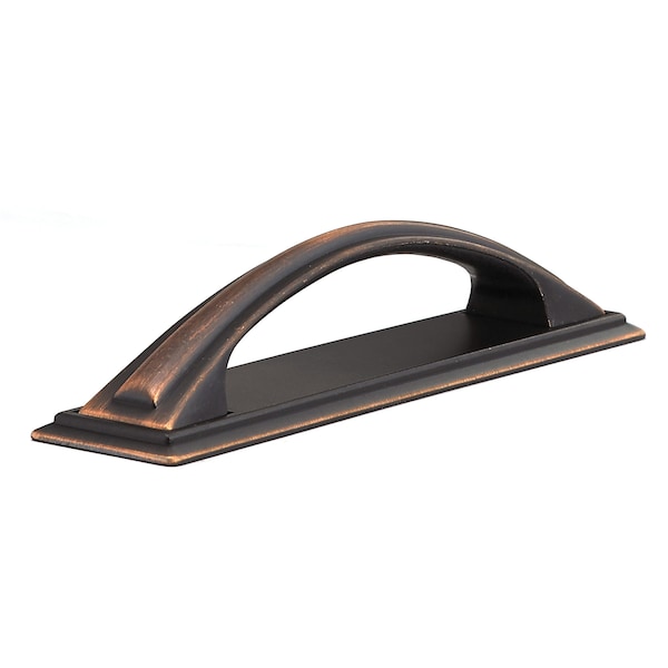 Richelieu 5-1/16 in. (128 mm) Center-to-Center Brushed Oil-Rubbed Bronze Transitional Drawer Pull - BP26987BORB