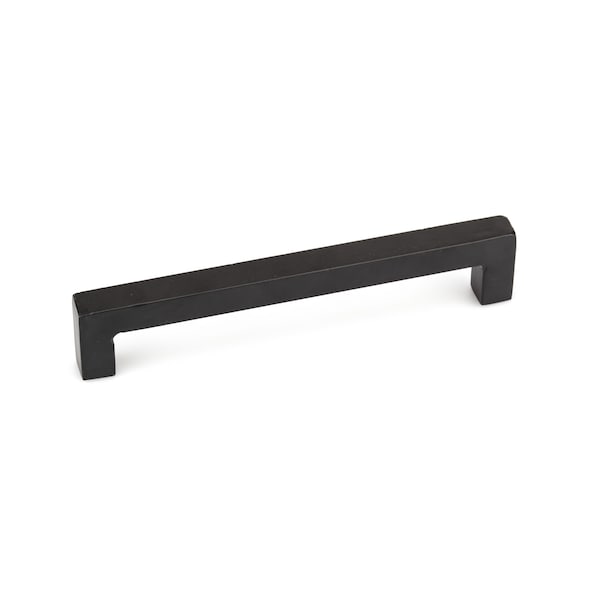 Richelieu Sheffield 7 9/16 in (192 mm) Center-to-Center Matte Black Traditional Cabinet Pull - BP9466192900