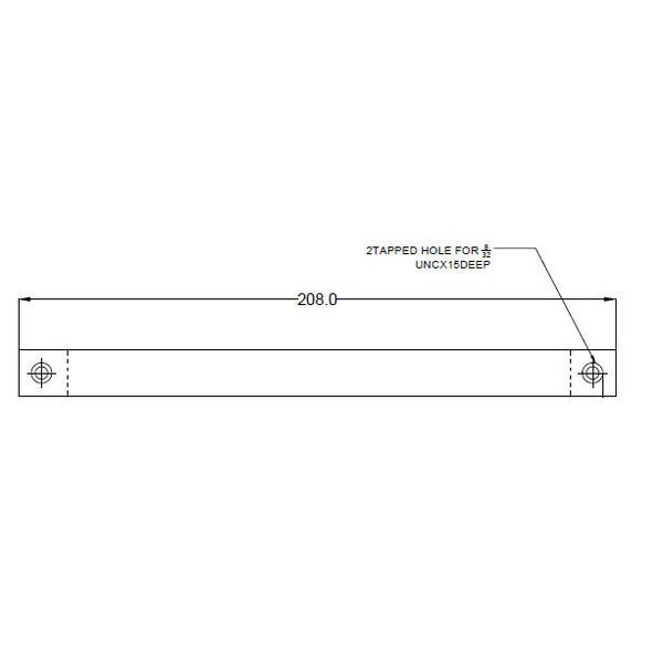 Richelieu Sheffield 7 9/16 in (192 mm) Center-to-Center Matte Black Traditional Cabinet Pull - BP9466192900