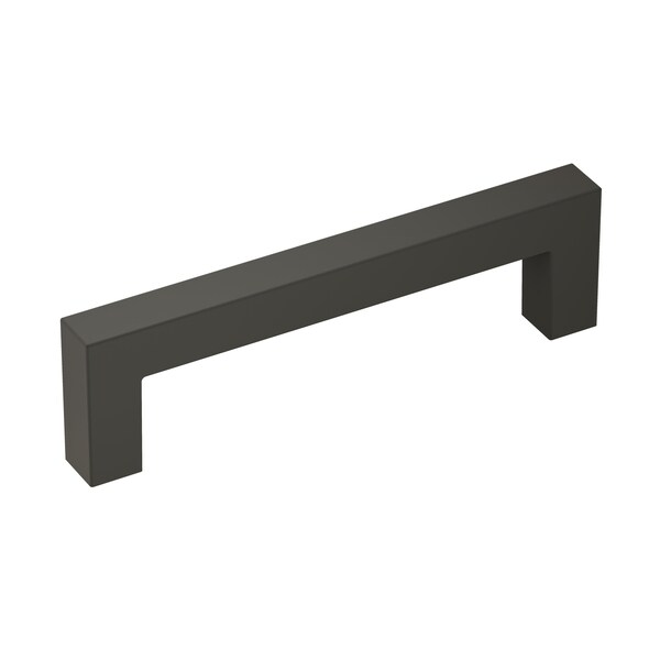 Amerock Monument 3-3/4 in 96 mm Center-to-Center Matte Black Cabinet Pull - BP36570FB