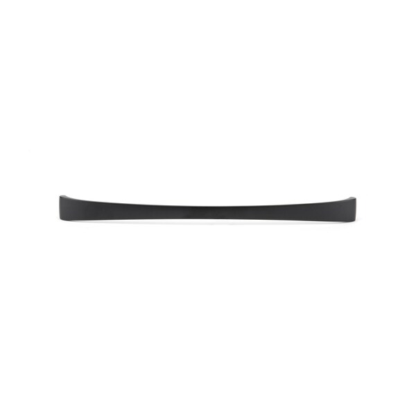 Richelieu 12 5/8 in (320 mm) Center-to-Center Matte Black Contemporary Cabinet Pull - BP82871320900