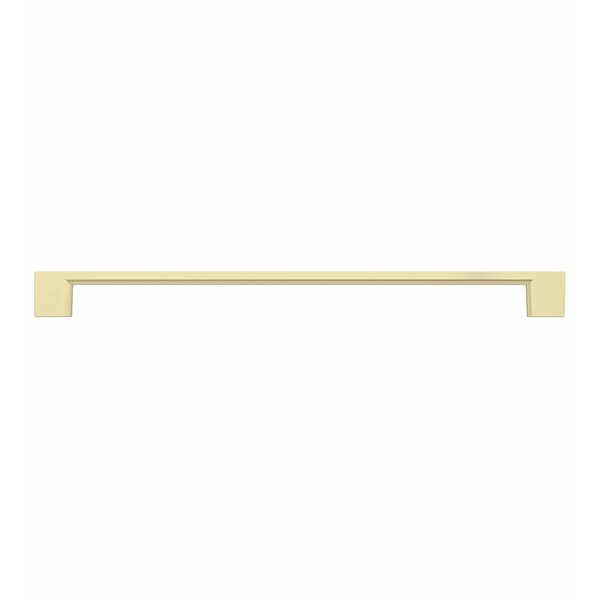 Richelieu 12 5/8 in (320 mm) Center-to-Center Satin Brass Contemporary Cabinet Pull - BP8160320160