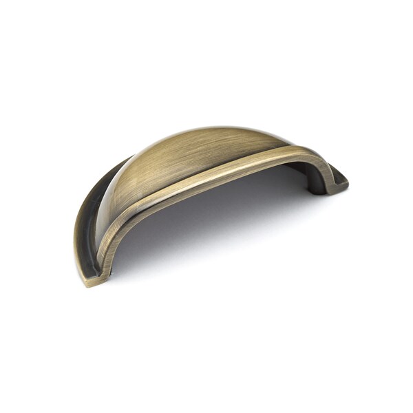 Richelieu 3 in. (76 mm) Center-to-Center Antique English Traditional Cup Pull - BP30388AE