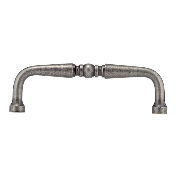 Richelieu 3-1/2 in. (89 mm) Center-to-Center Pewter Traditional Drawer Pull - BP1451142