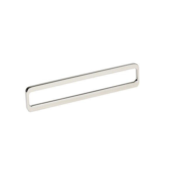 Richelieu 3 3/4 in to 6 5/16 in (96 mm to 160 mm) Center-to-Center Polished Nickel Contemporary Cabinet Pull - 685160180