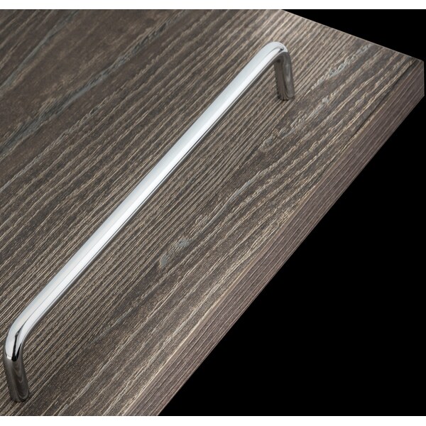 Richelieu 12 in. (305 mm) Center-to-Center Brushed Nickel Contemporary Drawer Pull - BP228812195