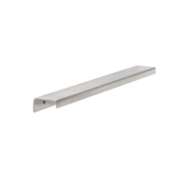 Richelieu 11 in (279 mm) Center-to-Center Stainless Steel Contemporary Edge Cabinet Pull - BP57613170A