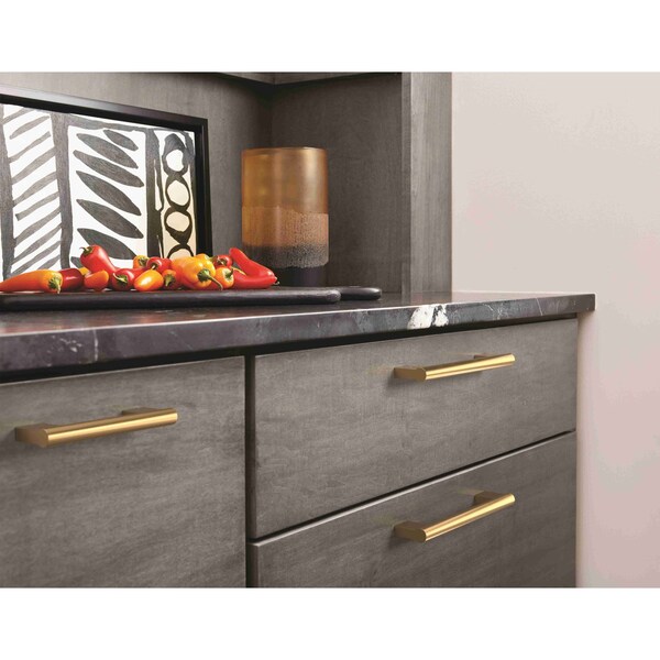 Amerock Versa 5-1/16 in 128 mm Center-to-Center Champagne Bronze Cabinet Pull - BP36913CZ
