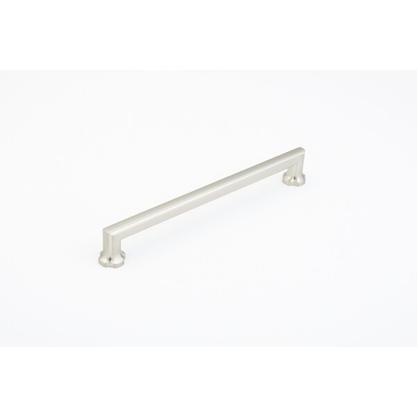 Schaub 8in Center to Center Empire Cabinet Pull Satin Nickel Finish - 879-15