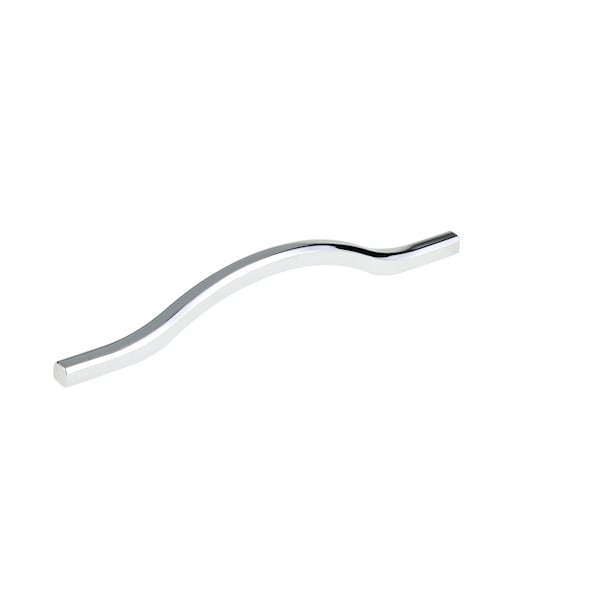 Richelieu 5 1/16 in (128 mm) Center-to-Center Chrome Contemporary Drawer Pull - BP8777128140